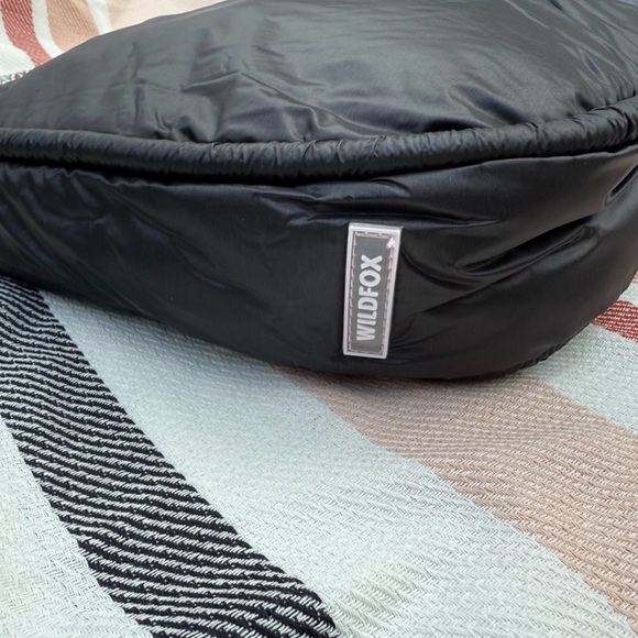 Wildfox Black Shoulder/crossbody Bag with Patterned Straps - Picture 7 of 8